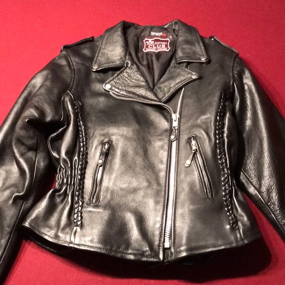 LC Leather Club Jackets & Blazers - Genuine leather riding jacket